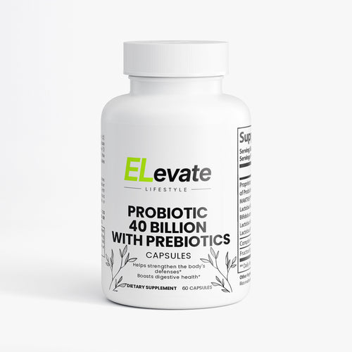 ELevate Probiotic 40 Billion with Prebiotics
